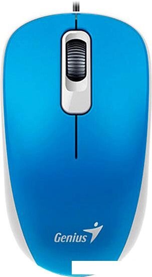Мышь Genius DX-110 (голубой) от компании Интернет-магазин marchenko - фото 1