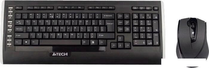 Мышь + клавиатура A4Tech 9300F от компании Интернет-магазин marchenko - фото 1