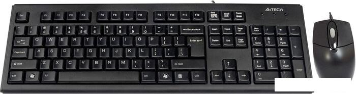 Мышь + клавиатура A4Tech KRS-8372 USB Black от компании Интернет-магазин marchenko - фото 1