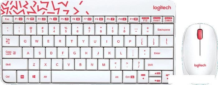 Мышь + клавиатура Logitech MK240 Nano [920-008212] от компании Интернет-магазин marchenko - фото 1
