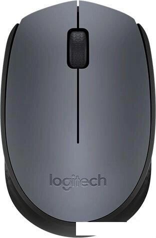 Мышь Logitech M170 Wireless Mouse Gray/Black [910-004642] от компании Интернет-магазин marchenko - фото 1