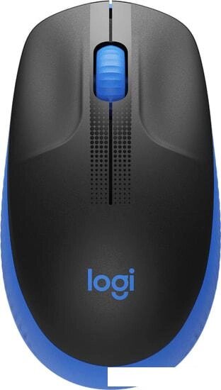 Мышь Logitech M190 (черный/синий) от компании Интернет-магазин marchenko - фото 1