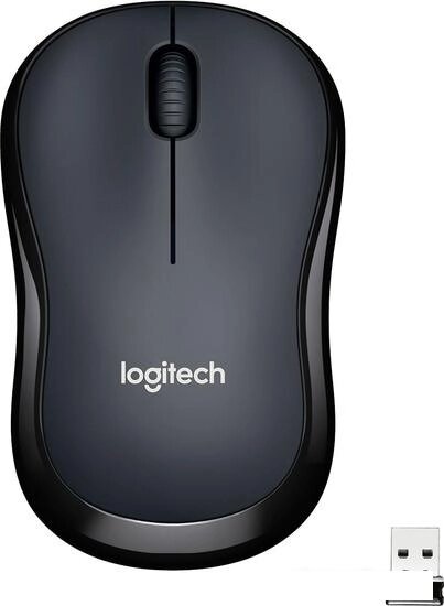 Мышь Logitech M220 Silent 910-004895 (темно-серый) от компании Интернет-магазин marchenko - фото 1