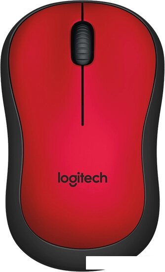 Мышь Logitech M220 Silent (красный) [910-004880] от компании Интернет-магазин marchenko - фото 1