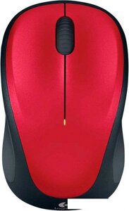 Мышь Logitech M235 Wireless Mouse (красный)910-002496]