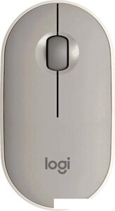 Мышь Logitech M350 Pebble (песочный)