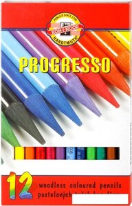 Набор цветных карандашей Koh-i-Noor Progresso 8756012007PZ (12 шт)