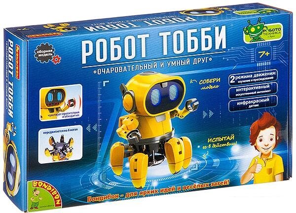 Набор для опытов Bondibon Науки с Буки Робот Тобби ВВ3062 от компании Интернет-магазин marchenko - фото 1