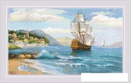 Набор для вышивания Риолис К далеким берегам № 1900 от компании Интернет-магазин marchenko - фото 1