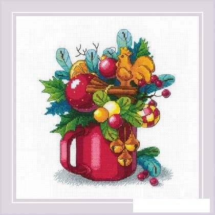 Набор для вышивания Риолис Новогодний аромат № 1985 от компании Интернет-магазин marchenko - фото 1