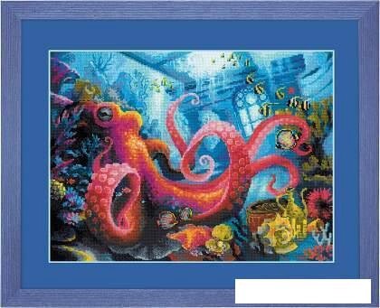 Набор для вышивания Риолис Подводное царство № 1788 от компании Интернет-магазин marchenko - фото 1