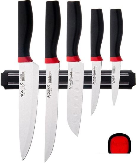 Набор ножей Agness 911-638 от компании Интернет-магазин marchenko - фото 1