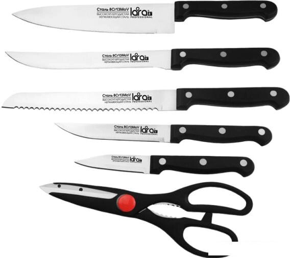 Набор ножей Lara LR05-53 от компании Интернет-магазин marchenko - фото 1