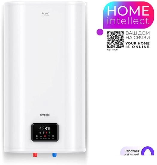 Накопительный электрический водонагреватель Timberk Home Intellect T-WSS30-N72-V-WF от компании Интернет-магазин marchenko - фото 1