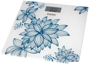 Напольные весы BBK BCS3000G (синий/белый)