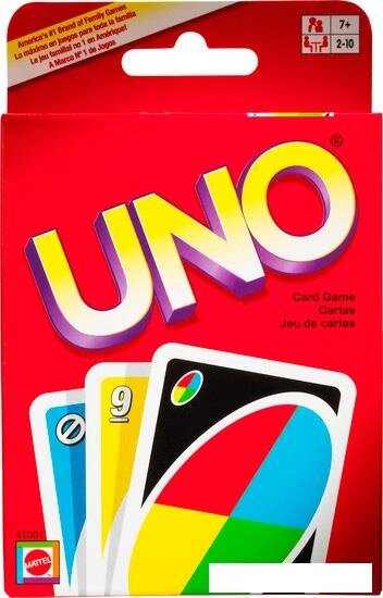 Настольная игра Mattel Uno от компании Интернет-магазин marchenko - фото 1