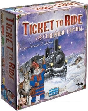 Настольная игра Мир Хобби Ticket To Ride: Северные страны от компании Интернет-магазин marchenko - фото 1