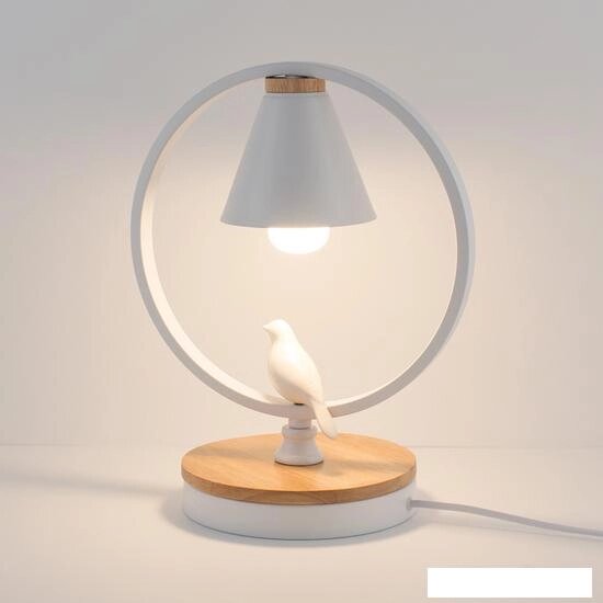 Настольная лампа Home Light Астерия E019-4-W (белый) от компании Интернет-магазин marchenko - фото 1