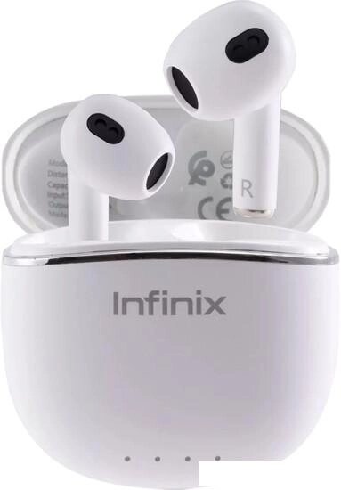 Наушники Infinix Buds Lite (белый) от компании Интернет-магазин marchenko - фото 1