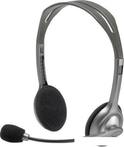 Наушники с микрофоном Logitech Stereo Headset H110 от компании Интернет-магазин marchenko - фото 1