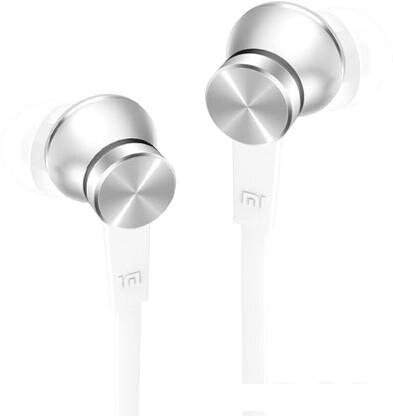 Наушники с микрофоном Xiaomi Mi In-Ear Headphones Basic HSEJ02JY (белый) от компании Интернет-магазин marchenko - фото 1