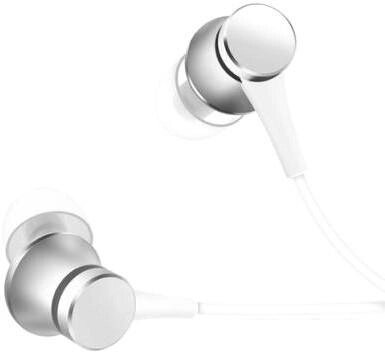 Наушники с микрофоном Xiaomi Mi In-Ear Headphones Basic HSEJ03JY (серебристый) от компании Интернет-магазин marchenko - фото 1