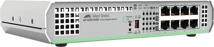 Неуправляемый коммутатор Allied Telesis AT-GS910/8E-50 от компании Интернет-магазин marchenko - фото 1