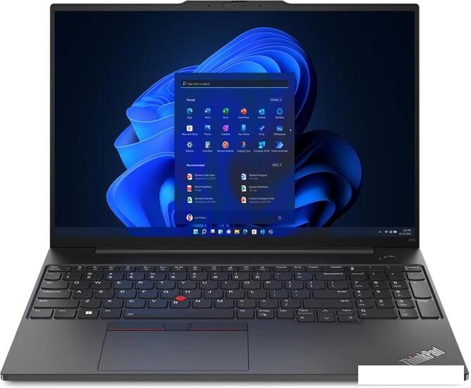 Ноутбук Lenovo ThinkPad E16 Gen 1 Intel 21JN009DRT от компании Интернет-магазин marchenko - фото 1