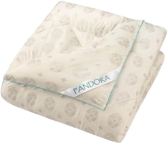Одеяло Pandora Овечья шерсть тик облегченное 172x205 от компании Интернет-магазин marchenko - фото 1