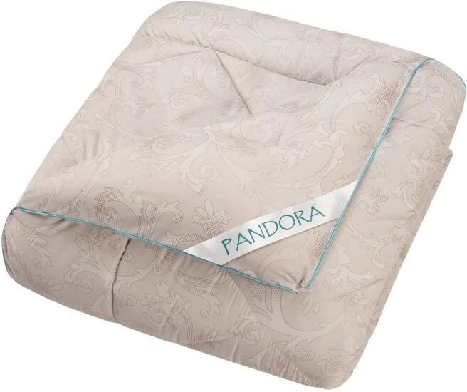 Одеяло Pandora Верблюжья шерсть тик облегченное 200x215 от компании Интернет-магазин marchenko - фото 1