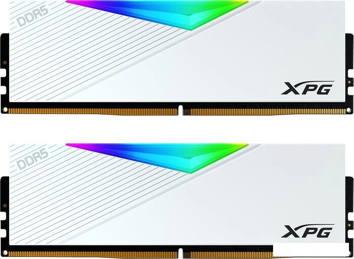 Оперативная память A-Data XPG Lancer RGB 2x16ГБ DDR5 5200 МГц AX5U5200C3816G-DCLARWH от компании Интернет-магазин marchenko - фото 1