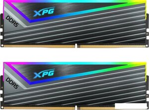 Оперативная память ADATA XPG caster RGB 2x16гб DDR5 6400 мгц AX5u6400C3216G-dccargy