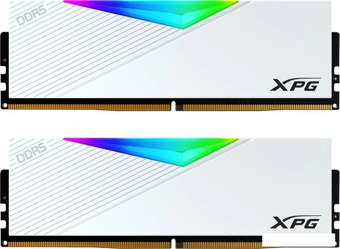 Оперативная память ADATA XPG Lancer RGB 2x16ГБ DDR5 7200МГц AX5U7200C3416G-DCLARWH от компании Интернет-магазин marchenko - фото 1