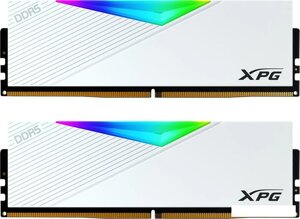 Оперативная память ADATA XPG lancer RGB 2x32гб DDR5 5600мгц AX5u5600C3632G-dclarwh