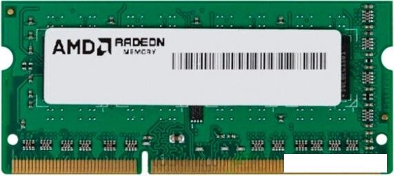 Оперативная память AMD 4GB DDR3 SO-DIMM PC3-12800 [R534G1601S1S-UGO] от компании Интернет-магазин marchenko - фото 1