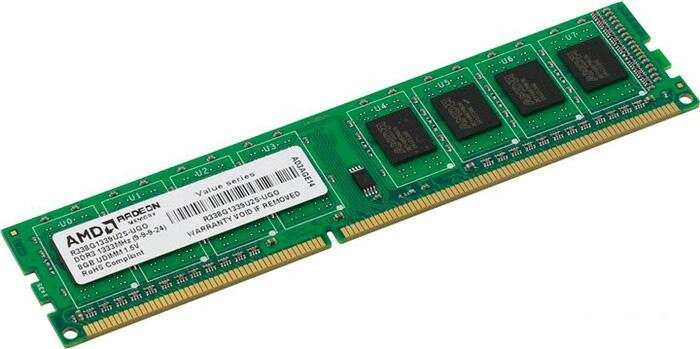 Оперативная память AMD 8GB DDR3 PC3-10600 (R338G1339U2S-UGO) от компании Интернет-магазин marchenko - фото 1