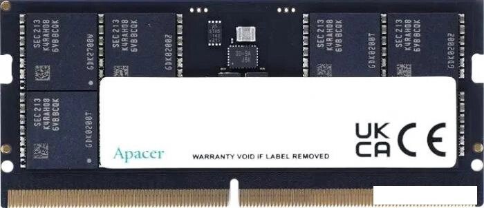 Оперативная память Apacer 32ГБ DDR5 SODIMM 5600 МГц FS. 32G2C. PKH от компании Интернет-магазин marchenko - фото 1