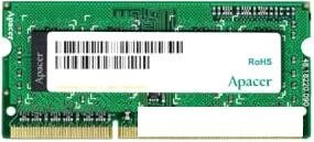 Оперативная память apacer 8GB DDR3 SO-DIMM PC3-12800 [AS08GFA60catbgj]