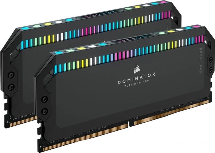 Оперативная память Corsair Dominator Platinum RGB 2x16ГБ DDR5 5600 МГц CMT32GX5M2B5600Z36 от компании Интернет-магазин marchenko - фото 1