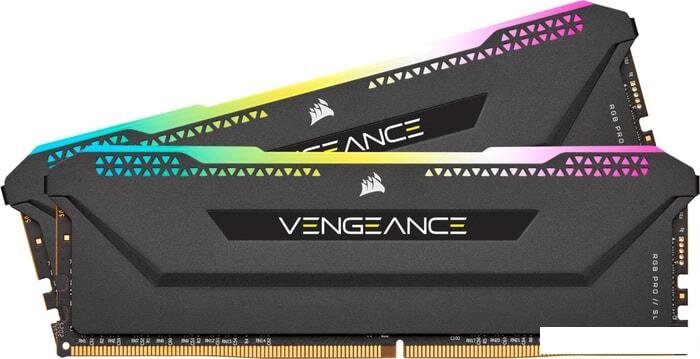 Оперативная память Corsair Vengeance RGB PRO SL 2x16GB DDR4 PC4-25600 CMH32GX4M2E3200C16 от компании Интернет-магазин marchenko - фото 1