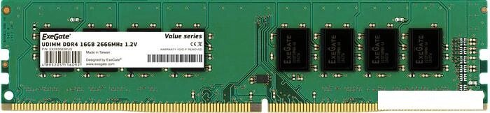 Оперативная память ExeGate 16GB DDR4 PC4-21300 EX283083RUS от компании Интернет-магазин marchenko - фото 1