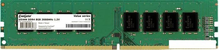 Оперативная память ExeGate 8GB DDR4 PC4-21300 EX283082RUS от компании Интернет-магазин marchenko - фото 1