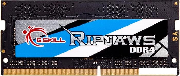 Оперативная память G. Skill Ripjaws 16GB DDR4 SODIMM PC4-25600 F4-3200C22S-16GRS от компании Интернет-магазин marchenko - фото 1