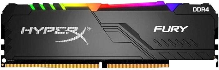 Оперативная память HyperX Fury RGB 16GB DDR4 PC4-25600 HX432C16FB4A/16 от компании Интернет-магазин marchenko - фото 1