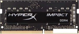 Оперативная память hyperx impact 4x8GB DDR4 sodimm PC4-19200 HX424S15IB2k4/32
