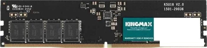 Оперативная память Kingmax 8ГБ DDR5 4800 МГц KM-LD5-4800-8GS от компании Интернет-магазин marchenko - фото 1