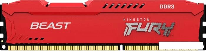 Оперативная память Kingston FURY Beast 4GB DDR3 PC3-12800 KF316C10BR/4 от компании Интернет-магазин marchenko - фото 1