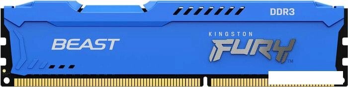 Оперативная память Kingston FURY Beast 8GB DDR3 PC3-12800 KF316C10B/8 от компании Интернет-магазин marchenko - фото 1