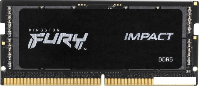 Оперативная память Kingston FURY Impact 16ГБ DDR5 4800 МГц KF548S38IB-16 от компании Интернет-магазин marchenko - фото 1