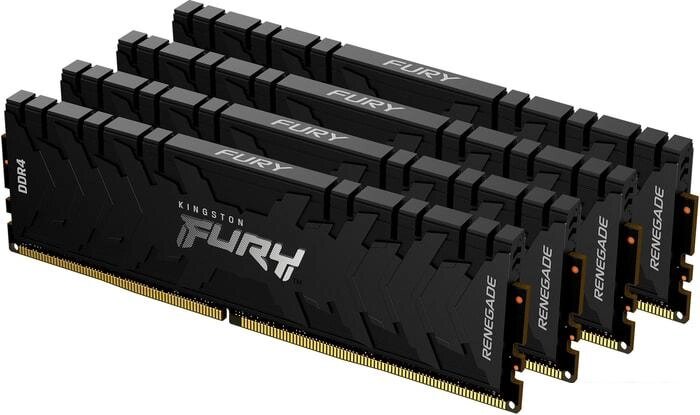 Оперативная память Kingston FURY Renegade 4x8GB DDR4 PC4-25600 KF432C16RBK4/32 от компании Интернет-магазин marchenko - фото 1